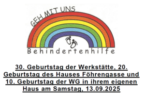Read more about the article 30 Jahre Geh-mit-uns